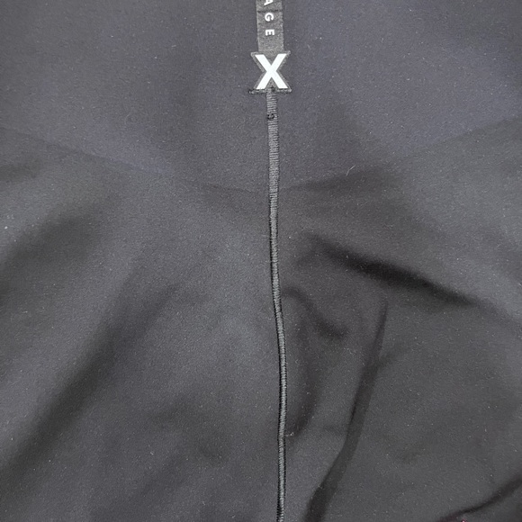 Savage X Fenty Sport Pink Bow Leggings compression Size Medium - Picture 3 of 3